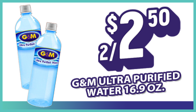 G&M Water 2/2.50