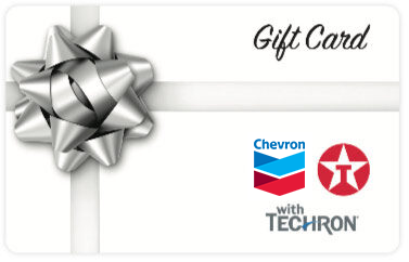 Chevron Texaco gift card